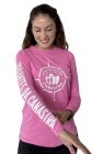 Camiseta Feminina UV 50+ Rosa