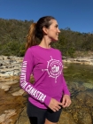 Camiseta Proteção UV 50+ | Viajantes da Canastra | Feminina | Rosa Escuro