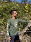 Camiseta Proteção UV 50+ | Viajantes da Canastra | Masculina | Verde Musgo