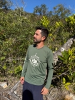 Camiseta Proteção UV 50+ | Viajantes da Canastra | Masculina | Verde Musgo