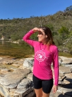 Camiseta Proteção UV 50+ | Viajantes da Canastra | Feminina | Rosa Pink