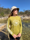 Camiseta Proteção UV 50+ | Viajantes da Canastra | Feminina | Pistache