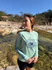 Camiseta Proteção UV 50+ | Viajantes da Canastra | Feminina | Verde Menta