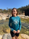 Camiseta Proteção UV 50+ | Viajantes da Canastra | Feminina | Azul pretróleo