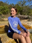 Camiseta Proteção UV 50+ | Viajantes da Canastra | Feminina | Lilás