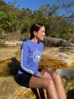 Camiseta Proteção UV 50+ | Viajantes da Canastra | Feminina | Lilás