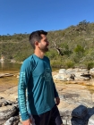Camiseta Proteção UV 50+ | Viajantes da Canastra | Masculina | Verde escuro