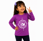 Camiseta Prote&ccedil;&atilde;o UV 50+ | Infantil | rosa